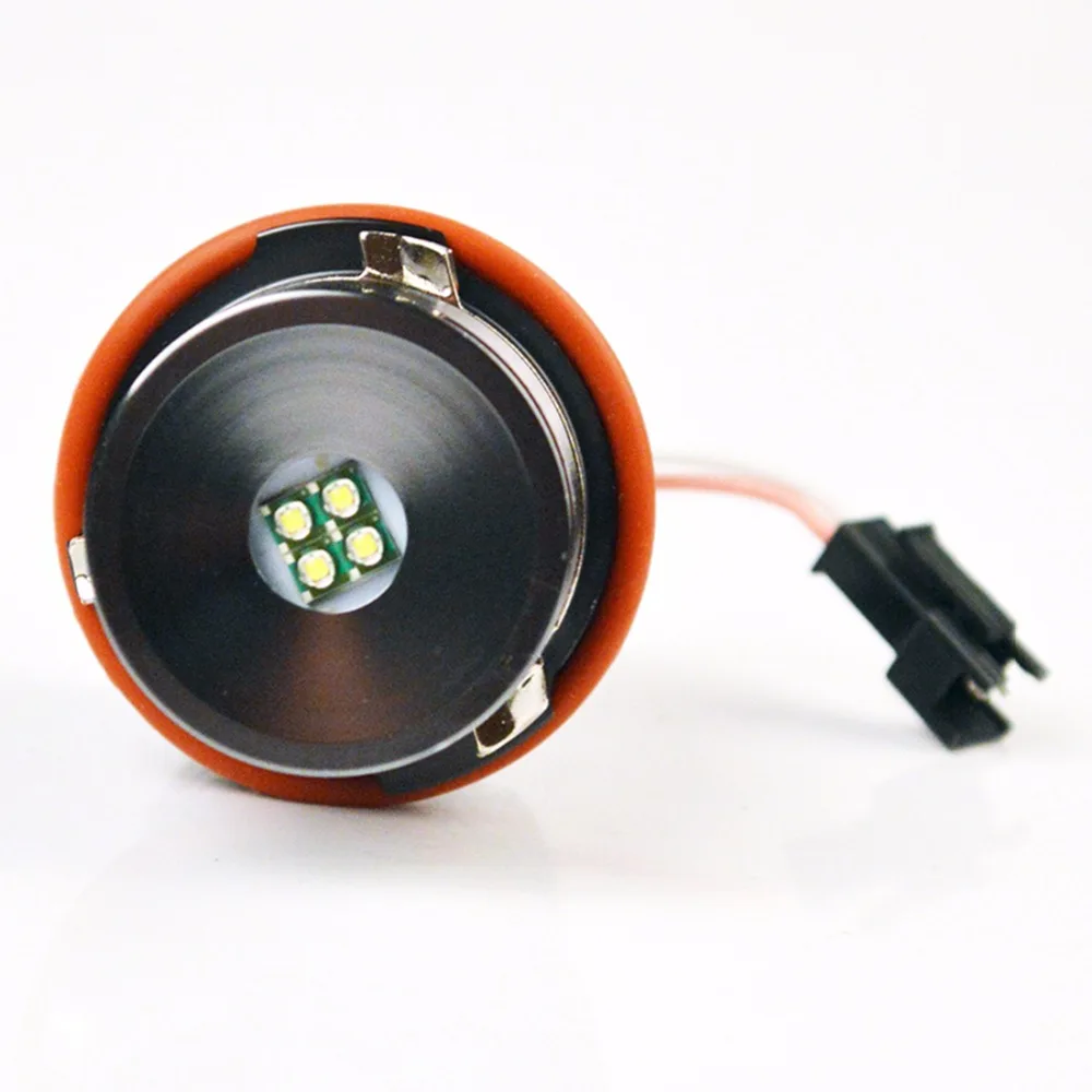 hippcron 2*20W 40W LED Marker Angel Eyes Bridgelux Chips White/Red/Blue/Yellow Color for E39 E87 E65 E64 E63 E61 E60 E53 | Автомобили и