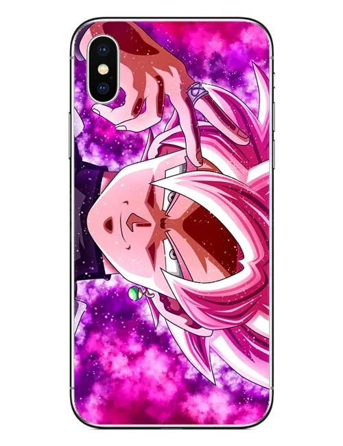 Драконий жемчуг драгонбол z Жесткий ПК чехлы для телефонов iPhone X 10 goku чехол 5 5S SE 6 6S