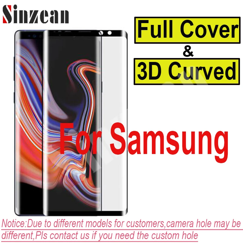 120 шт. клеевой края для samsung S10 S8 S9 S20 S21 S22 Plus Ultra Note 9 10 pro S7 Edge 3D полное закаленное