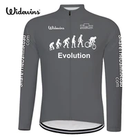 evolution quick dry cycling jersey long sleeve summer spring breathable mens shirt bicycle wear racing tops long clothing 8011