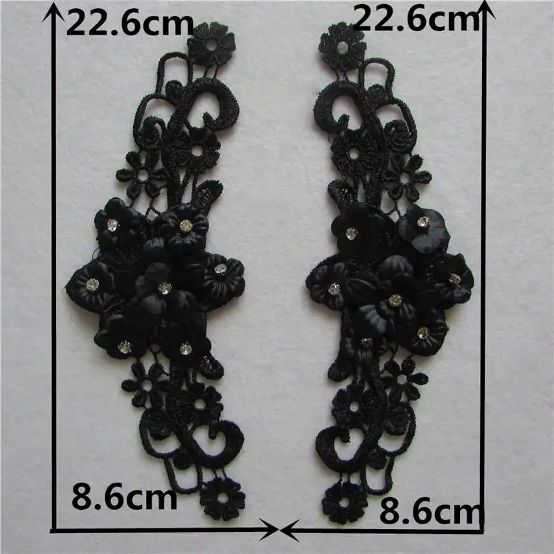 Кружевная аппликация для украшения одежды вышивка Ремесло Аппликация швейная ткань аксессуары для воротника venise Свадебная отделка