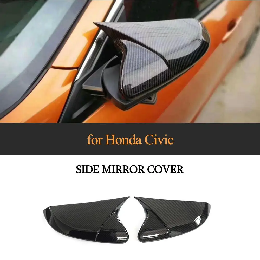 Чехол для автомобильного зеркала заднего вида Honda for Civic 10 2016 2017 2018 боковые