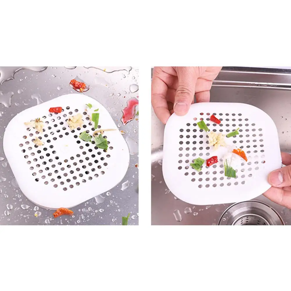 Shower Drain Covers Silicone Tube Hair Catcher Stopper With Sucker For Bathroom Kitchen Rubber Bathtub Sink Strainer | Дом и сад