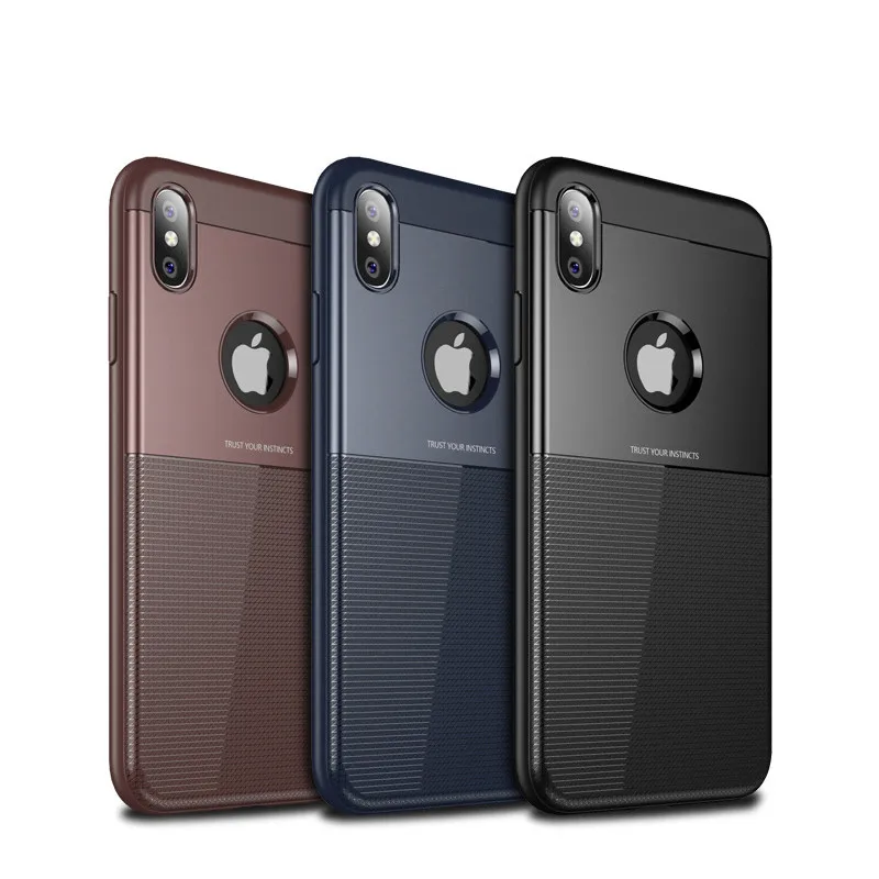 Мягкий ТПУ чехол для телефона iPhone XS MAX XR X 8 Plus жесткий поликарбонатный силиконовый