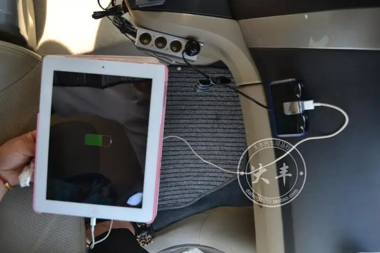 1,5 м супер-длинная проводка, автомобильное usb зарядное устройство, розетка, Авто прикуриватель, распределитель, розетка, один поворот, 2 отверстия, двойной USB интерфейс