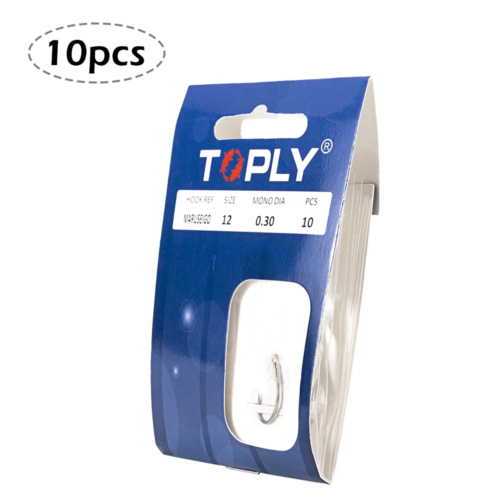 10 шт. рыболовные крючки из углеродистой стали | Спорт и развлечения