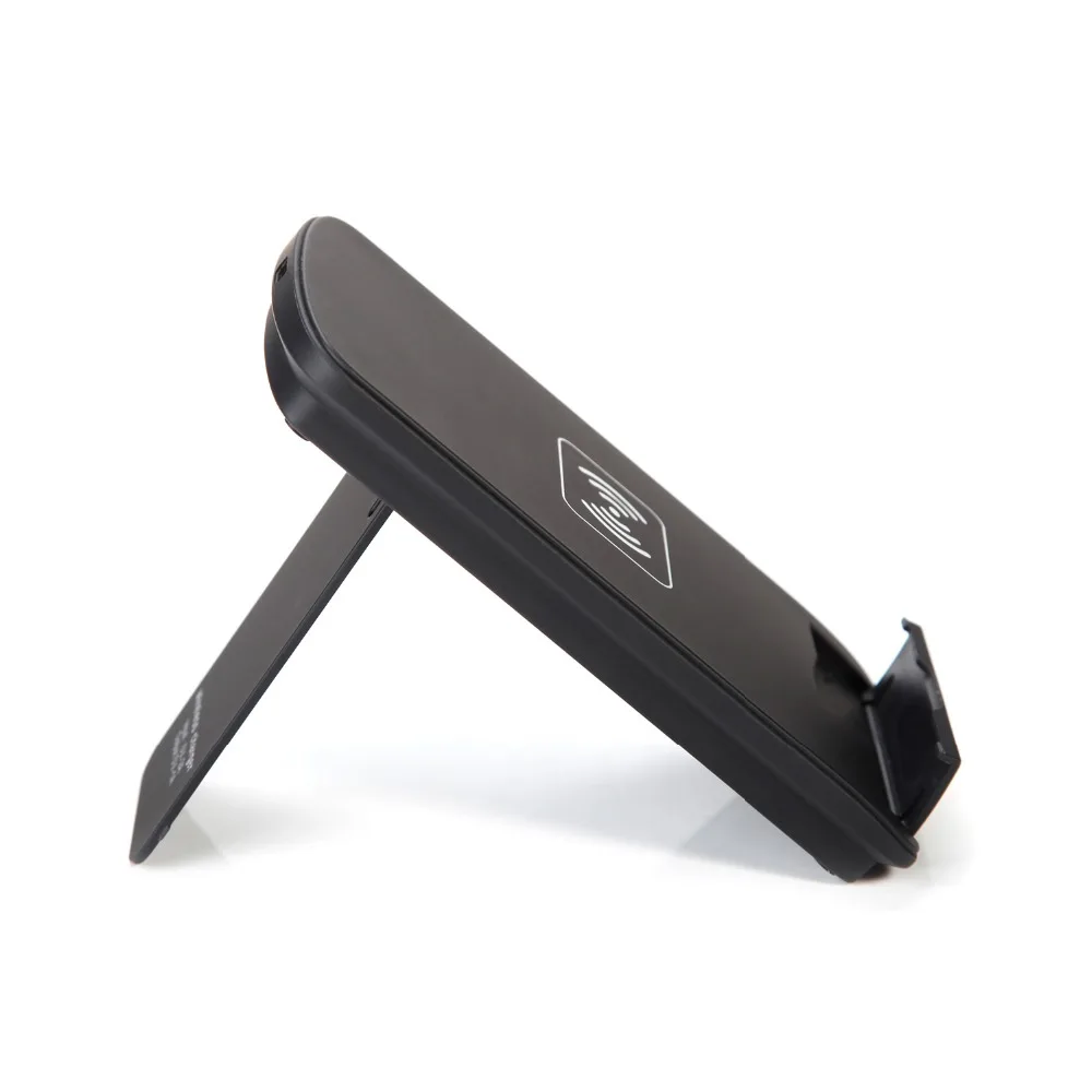 3-катушки Ци Беспроводной Зарядное устройство раскладной стенд с Светодиодный