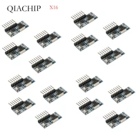 difoda 16 pcs 433mhz wireless remote control switch 4ch rf relay ev1527 encoding learning module for light relay receiver