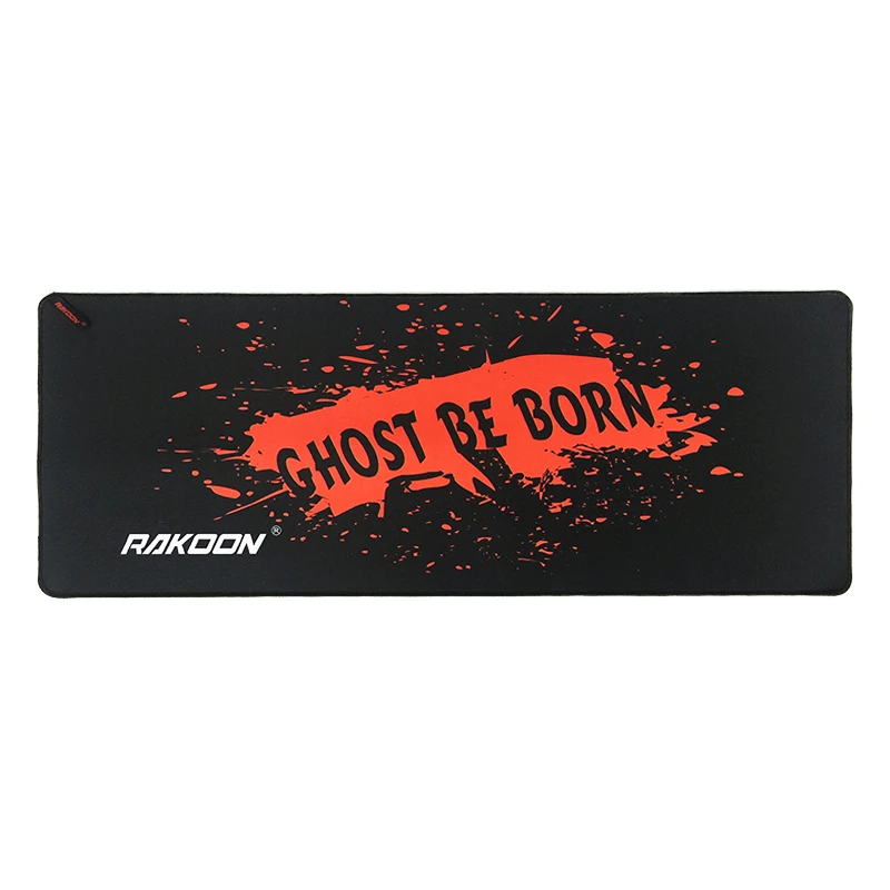 

Rakoon Large Gaming Mouse Pad Ghost Be Born Locking Edge Mouse Mat 30x80CM Mousepad For CS GO Dota 2 League of Legend