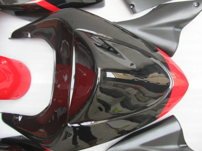 Комплект обтекателей для Kawasaki ZX10R 2006 2007 черный красный ниндзя ZX 10R 06 07 комплект
