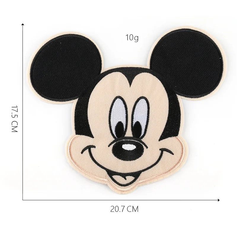 1-PCS-BB-391 Нашивки аниме с мультяшной мышкой, животные, железные нашивки для одежды, вышитые нашивки на одежду, аппликация, сделай сам, нашивки, значки@ BB - Цвет: 1-PCS-BB-391