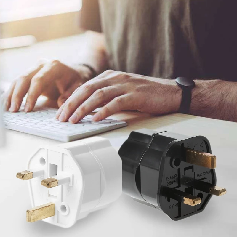 Многофункциональный адаптер зарядного устройства для путешествий с разъемом UK