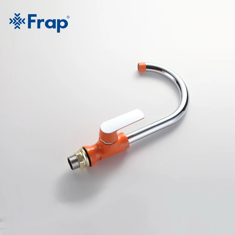Смеситель для кухни Frap F4031 современный латунный 3 цвета вращение на 360 градусов |