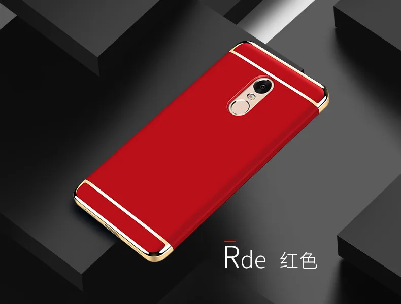 Luxury Hybrid case for Xiaomi 5S Hard 3 in 1 Plating frosted Protective back cover xiaomi redmi note 4 phone shell |