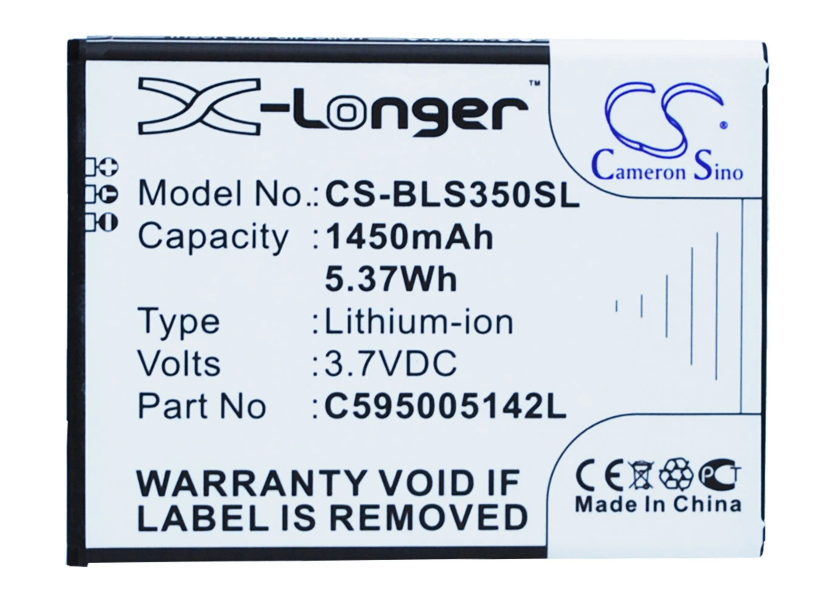 Аккумулятор Cameron Sino 1450mAh C595005142L для BLU S350 Star Jr|cameron sino|battery forcameron sino battery |