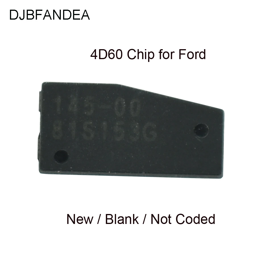 DJBFANDEA Remote приемопередающий чип ключа автомобиля ID60 для Ford Fiesta Focus Ka Mondeo 4D60 40 бит