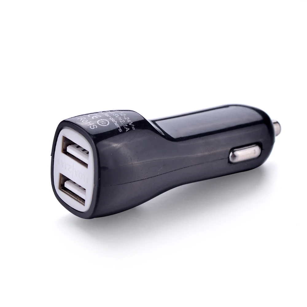 Автомобильное зарядное устройство 2 1 а/1 А два порта USB разъем питания для MP3 MP4