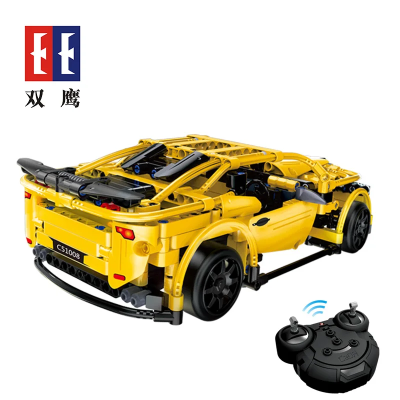 C51008 419 шт. серия Technic RC пульт дистанционного управления Sportscar гоночный автомобиль