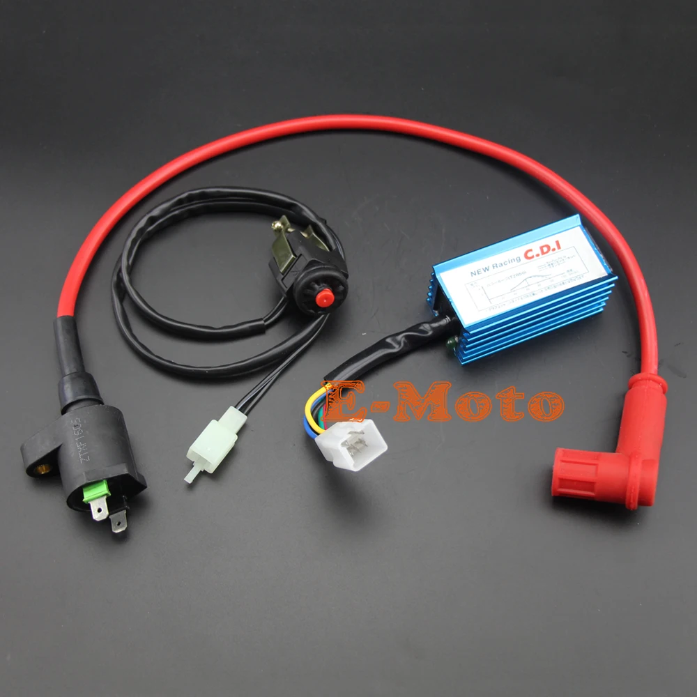 Катушка зажигания для электропроводки катушка комплект переключателей питбайка
