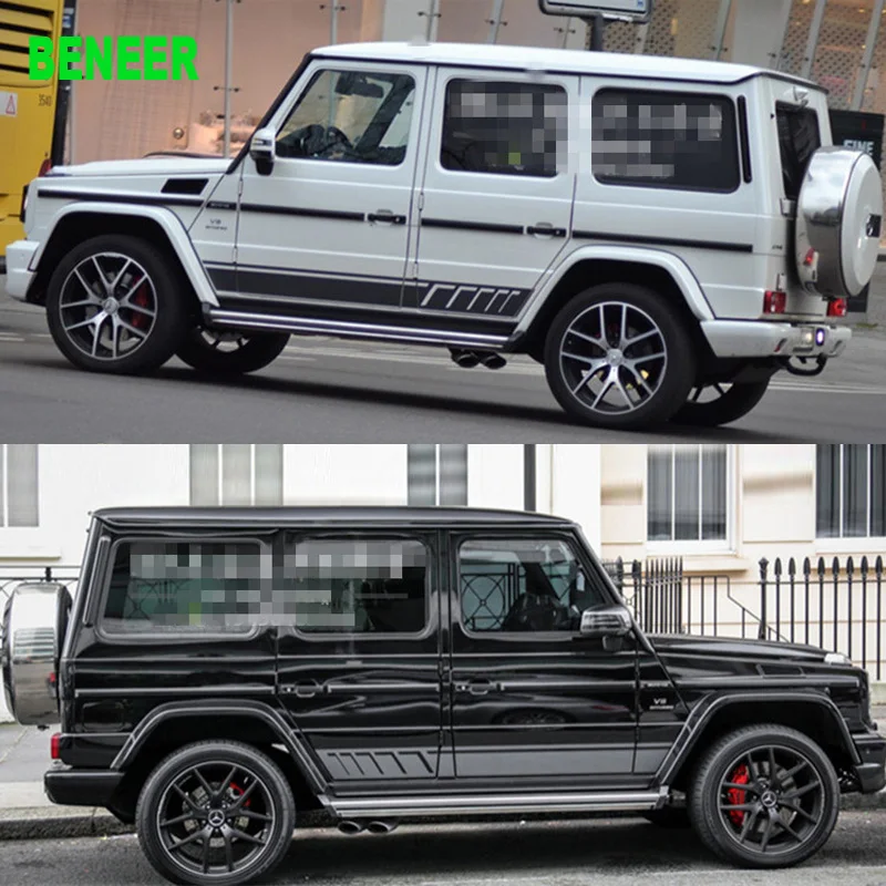 2 шт. автомобилей стикеры декоративные для тела Mercedes benz AMG Sprinter LS500 виано G63 G500