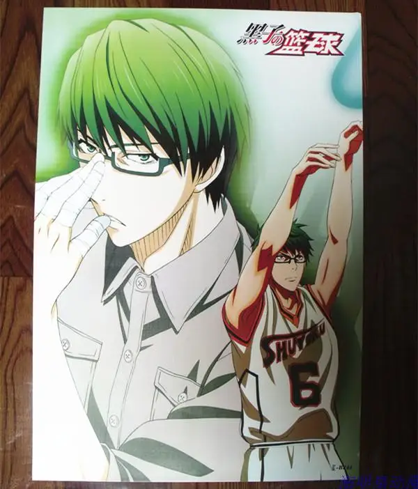 8 шт./компл. Kuroko no постер с корзиной Аниме Kagami Hyuga различные дизайнерские