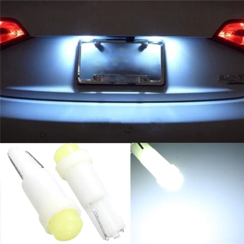 10 шт./лот T5 0 2 Вт 1 SMD Led керамическая автомобильная боковая клиновидная панель