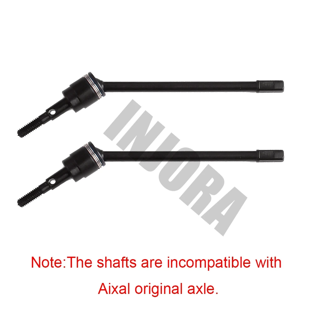 Front Axle Shaft INJORA металлическая ось Dogbone вал шестерни для 1:10 RC Гусеничный INJORA 90046 ось запасные части - Цвет: Front Axle Shaft
