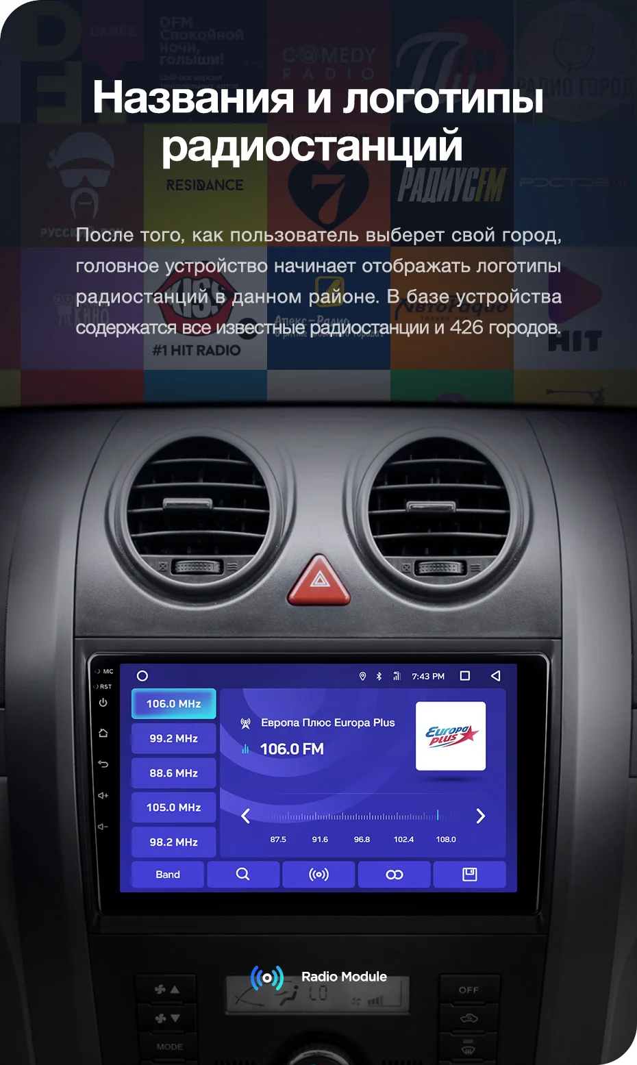 TEYES CC2 Штатная магнитола для Haval H3 H5 2011- Хавал H3 H5 2011- Android 8.1, до 8-ЯДЕР, до 4+ 64ГБ 32EQ+ DSP 2DIN автомагнитола 2 DIN DVD GPS мультимедиа автомобиля головное устройство