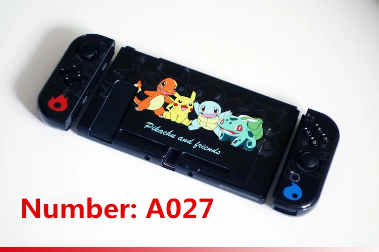 A027 Жесткий защитный чехол для nictendo Switch Console Joy-Con, защита контроллера, прямая стыковка - Цвет: A027