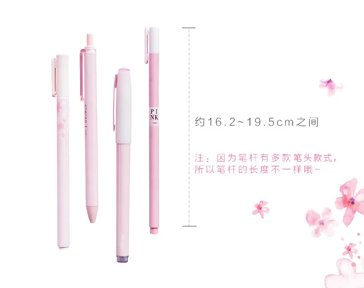 4 шт./компл. Милая гелевая ручка Sakura порошок мятно-зеленого цвета, ручка Kawaii Шариковая школьные Canetas Boligrafos подарочные канцелярские принадлежности канцелярские товары