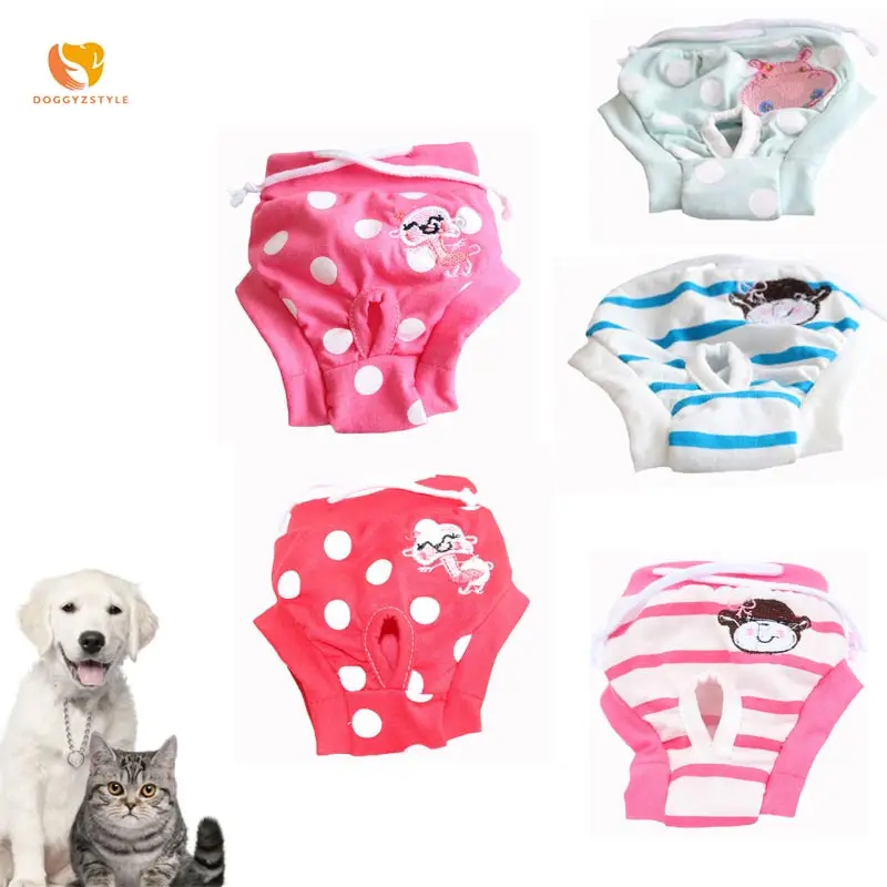 Моющиеся подгузники Sweet Dog Cat физиологические штаны нижнее белье для маленьких