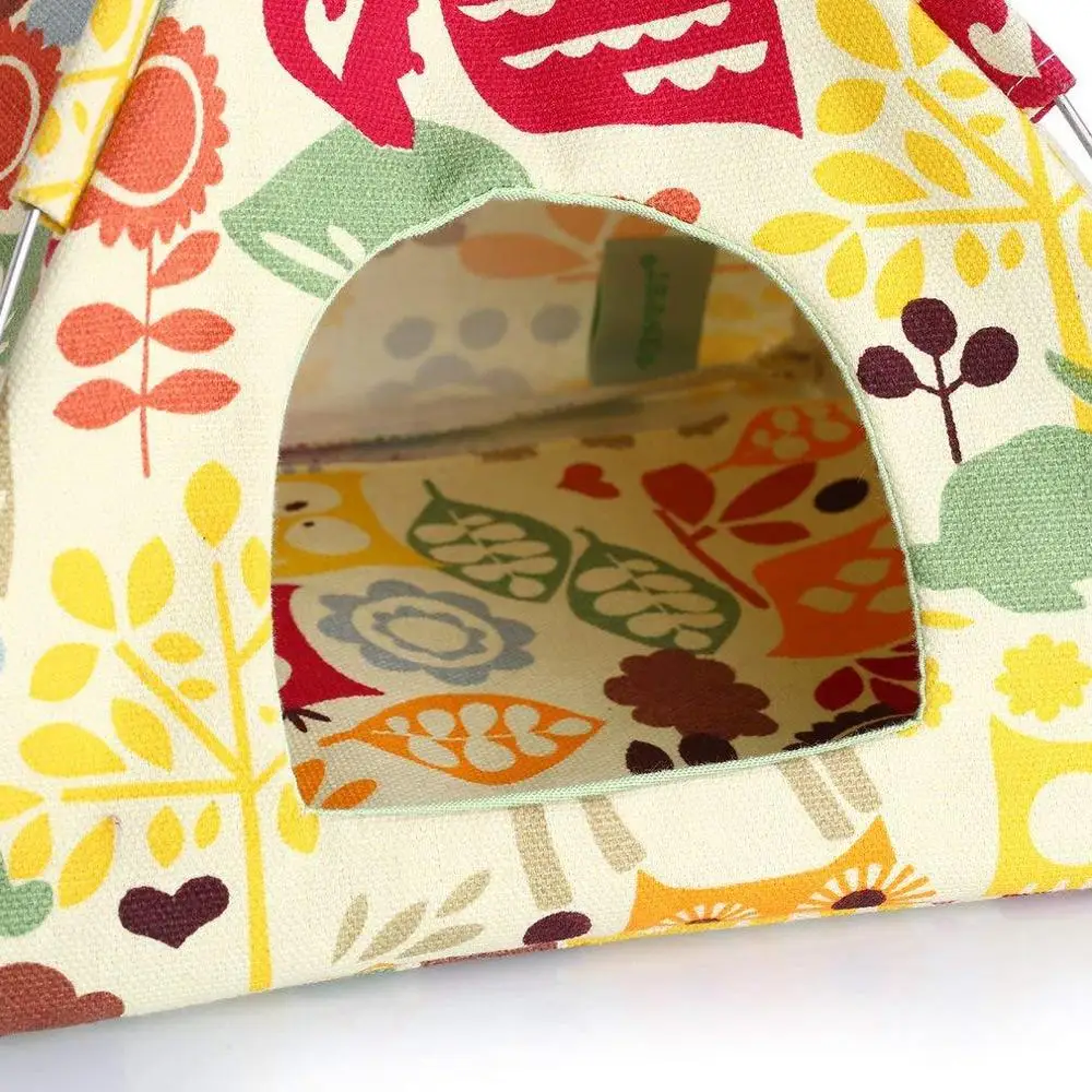 Creative Canvas Bird Parrot Hammock Cage Snuggle Happy Hut Tent Hideaway Bed Bunk Pet Toy Gifts | Дом и сад