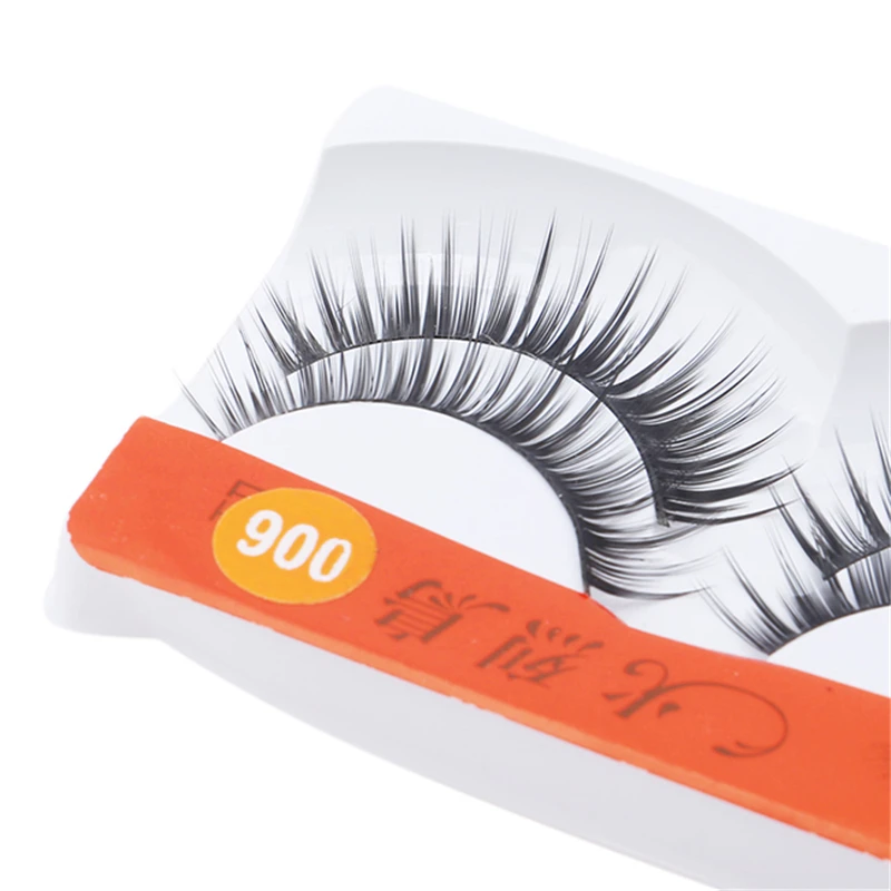 

2 Pairs Packing False Eyelashes Nature Long Fake Eye Lashes Eyes Make Up Items Eyelashes Extensions Women False Eyelashes