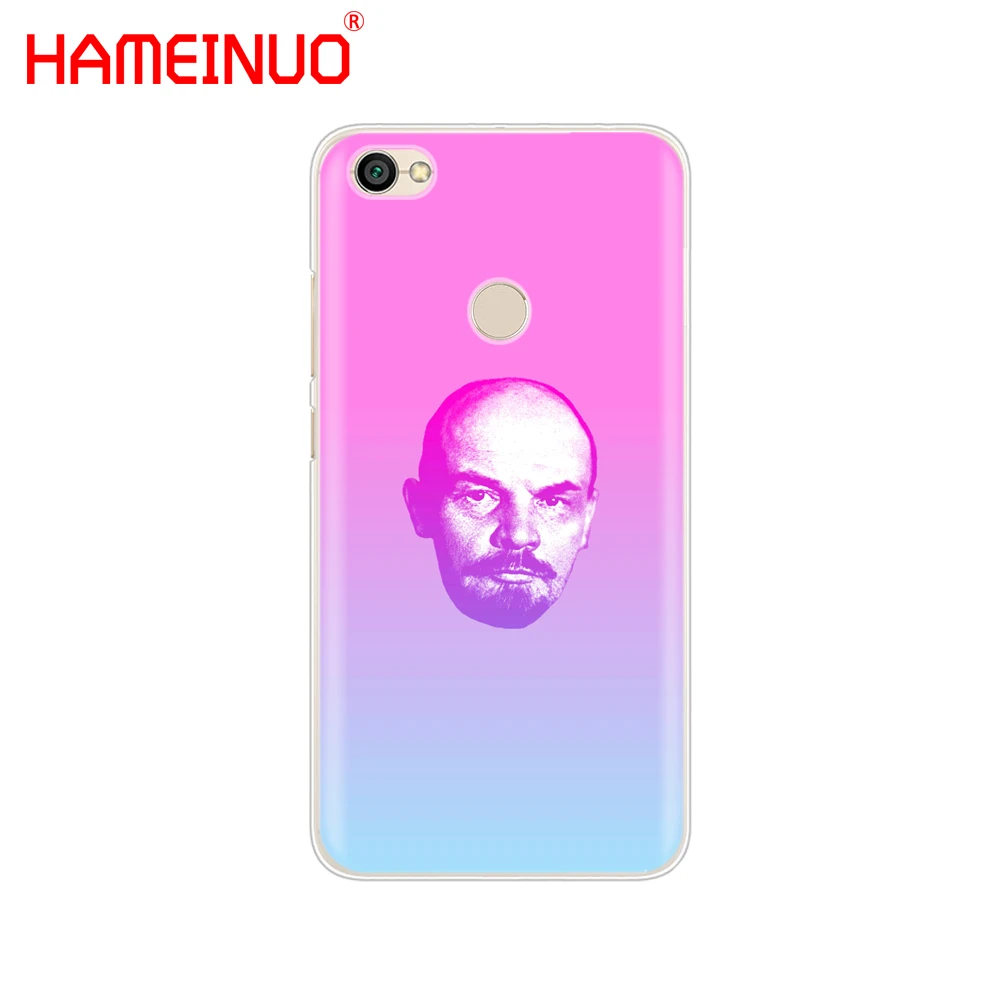 HAMEINUO lenin чехол с флагом Советского Союза для телефона Xiaomi redmi 5 4 1 1s 2 3 3s pro PLUS note 4X 4A 5A