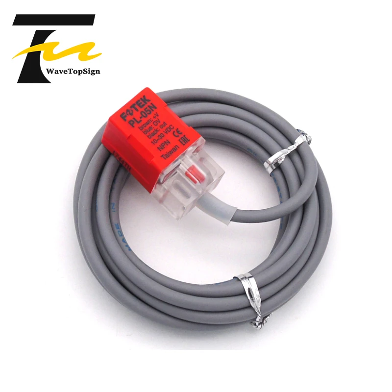 WaveTopSign Fotek индуктивный датчик приближения переключатели PL 05N 5 мм NPN out DC10