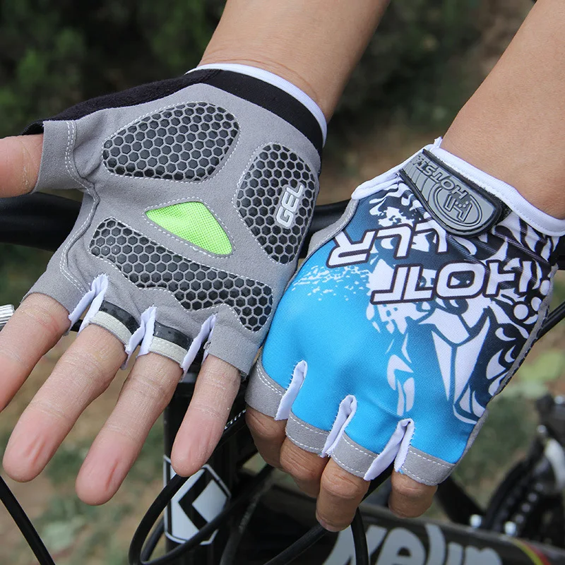 

Cyclezone Summer Cycling Gloves Outdoor Protect MTB Bike Gloves High Elastic Breathable Mittens Multi-color Bicycle Gloves 2018