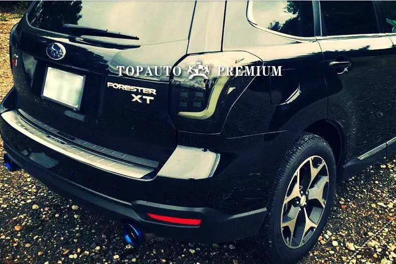 Автомобильный Стильный чехол для задней фары для Subaru Forester задний светильник s светодиодный задний светильник s