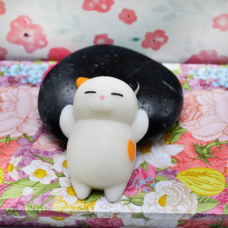 Kawaii японское животное Моти ленивая кошка Мини сжимаемая мягкая медленно