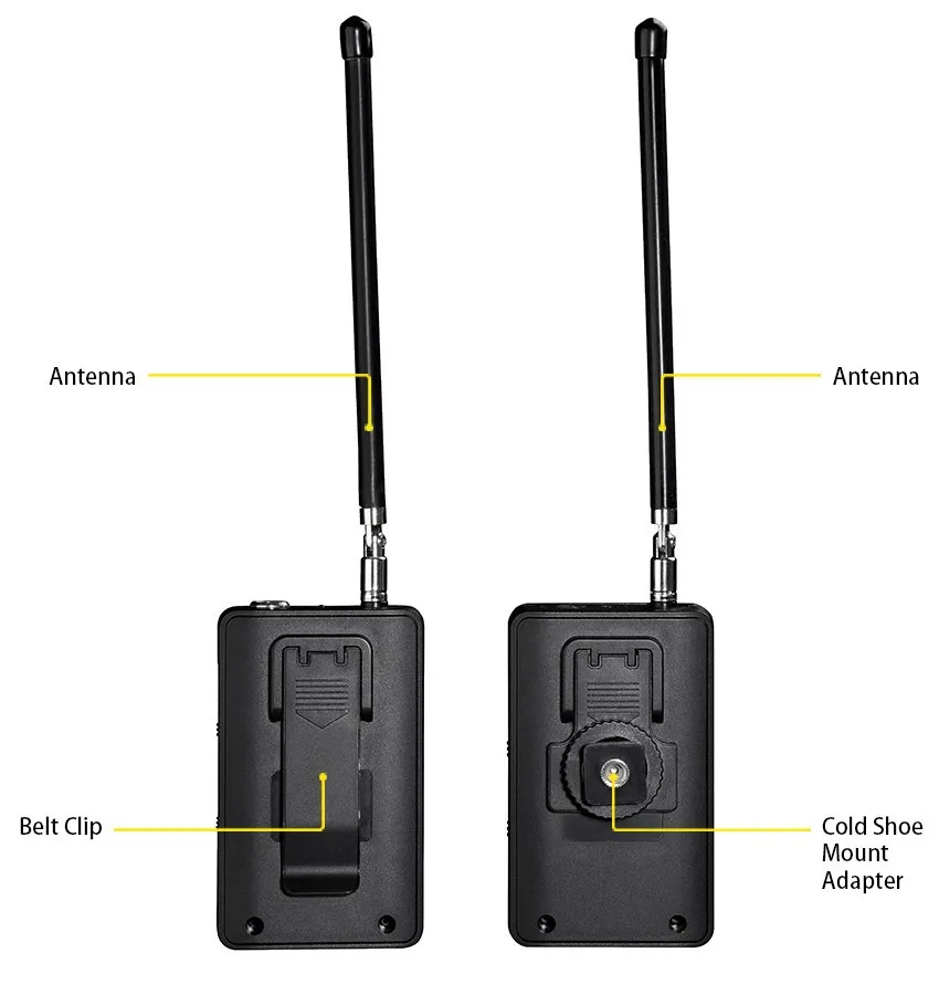 Saramonic SR-WM4C петличный беспроводной микрофон для Canon Nikon sony DSLR камеры Panasonic Видеокамера GoPro Hero 4 3 3+ экшн