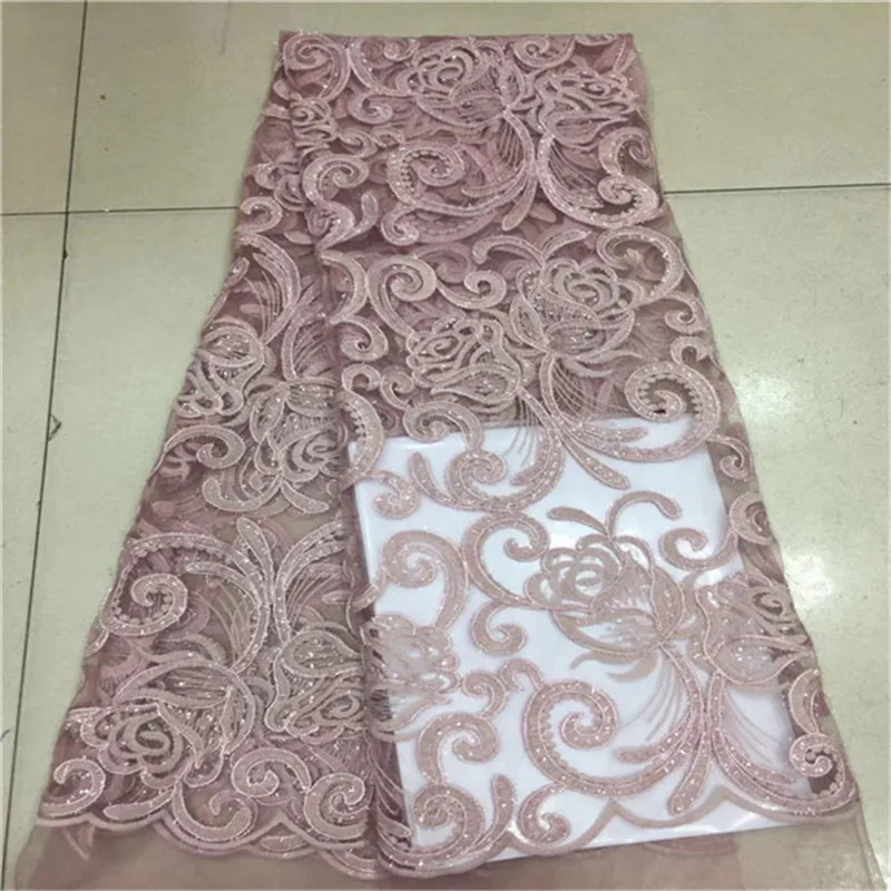 Cassiel New Design French Net Sequin Lace Fabric 2019 Latest african sequence lace fabric with embroidery tulle | Дом и сад