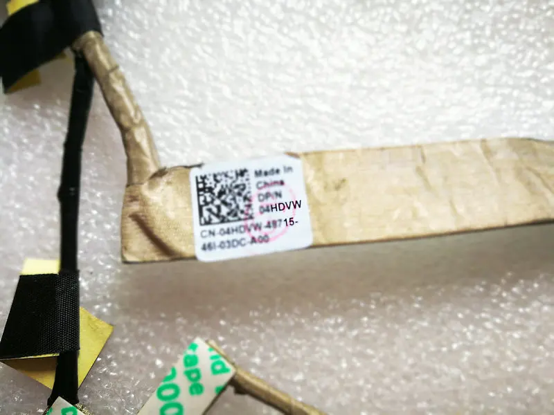 Оригинальный Для dell 13 7347 7348 led lcd lvds кабель CN 04HDVW 4HDVW 450.01V04.0001 для камеры|Звуковые