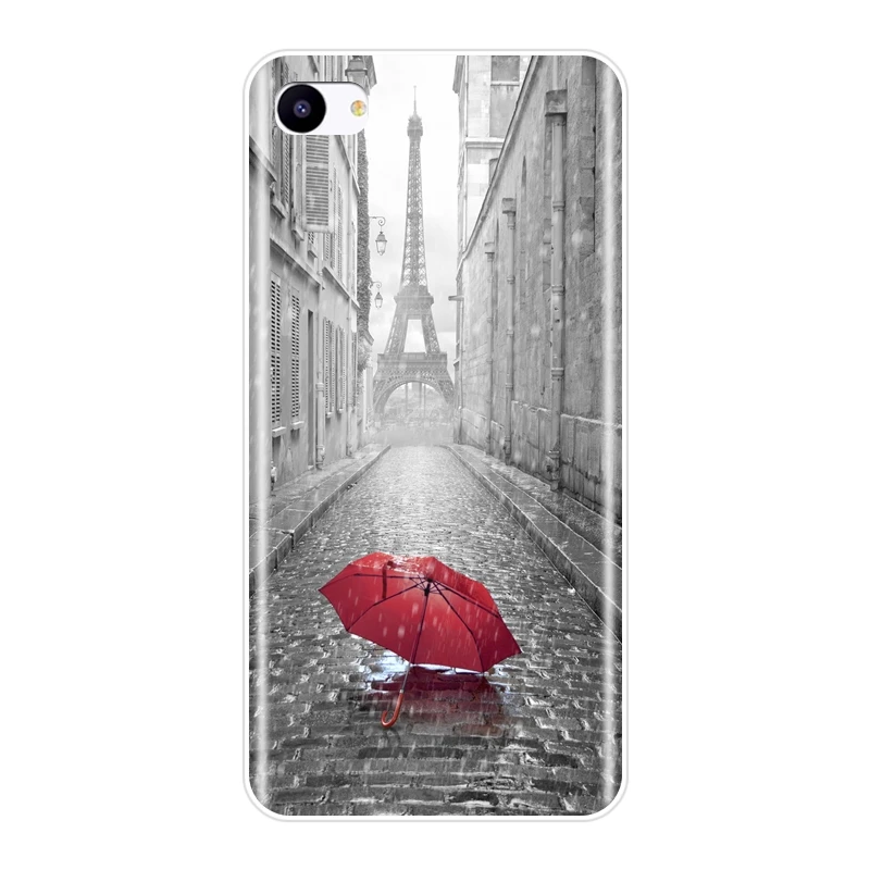 Чехол на заднюю панель с изображением Эйфелевой башни love Paris для Meizu 15 Lite 16 Plus 16th 16x