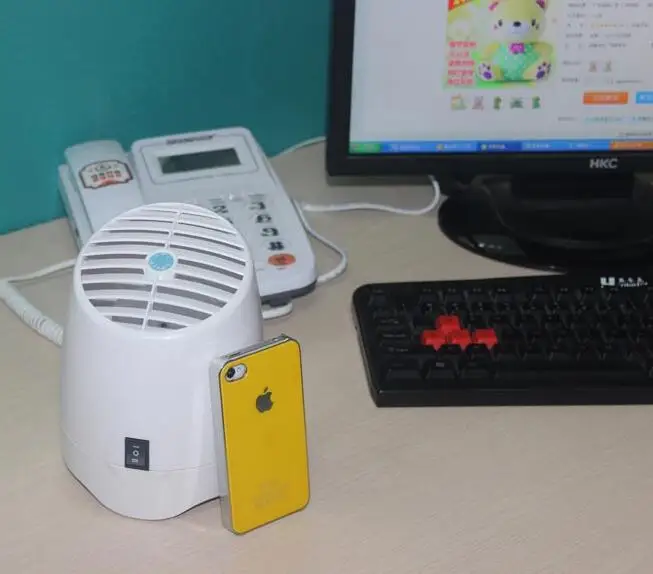 Домашний и офисный очиститель воздуха с аромадиффузором генератором озона