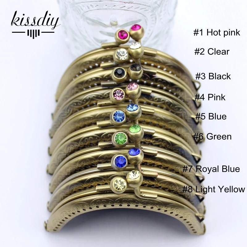 Металлическая застежка KISSDIY для кошелька 10 шт./лот 8 5 см|diy bag accessories|purse frame kiss claspkiss