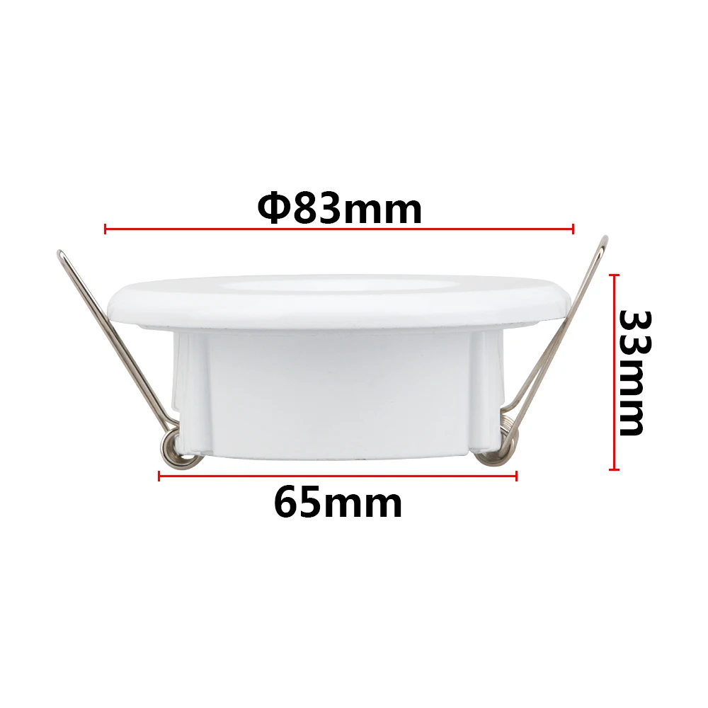 Встраиваемый душ вниз светильник комплект Точечный фитинг Ванная комната IP54 GU10