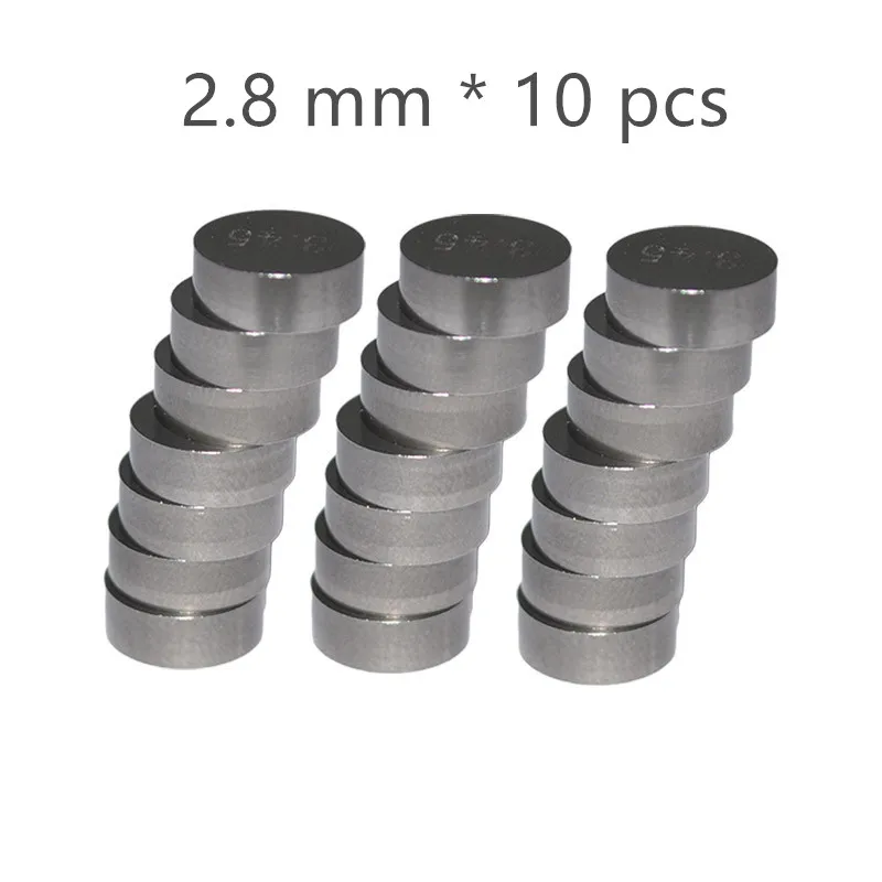 

10 шт. 7,48 мм Регулируемые прокладки для клапанов мотоциклов толщина 2,7 мм 2,75 мм 2,8 мм 2,85 мм 2,9 мм 2,95 мм 3,0 мм 3,05 мм 3,1 мм 3,15 мм