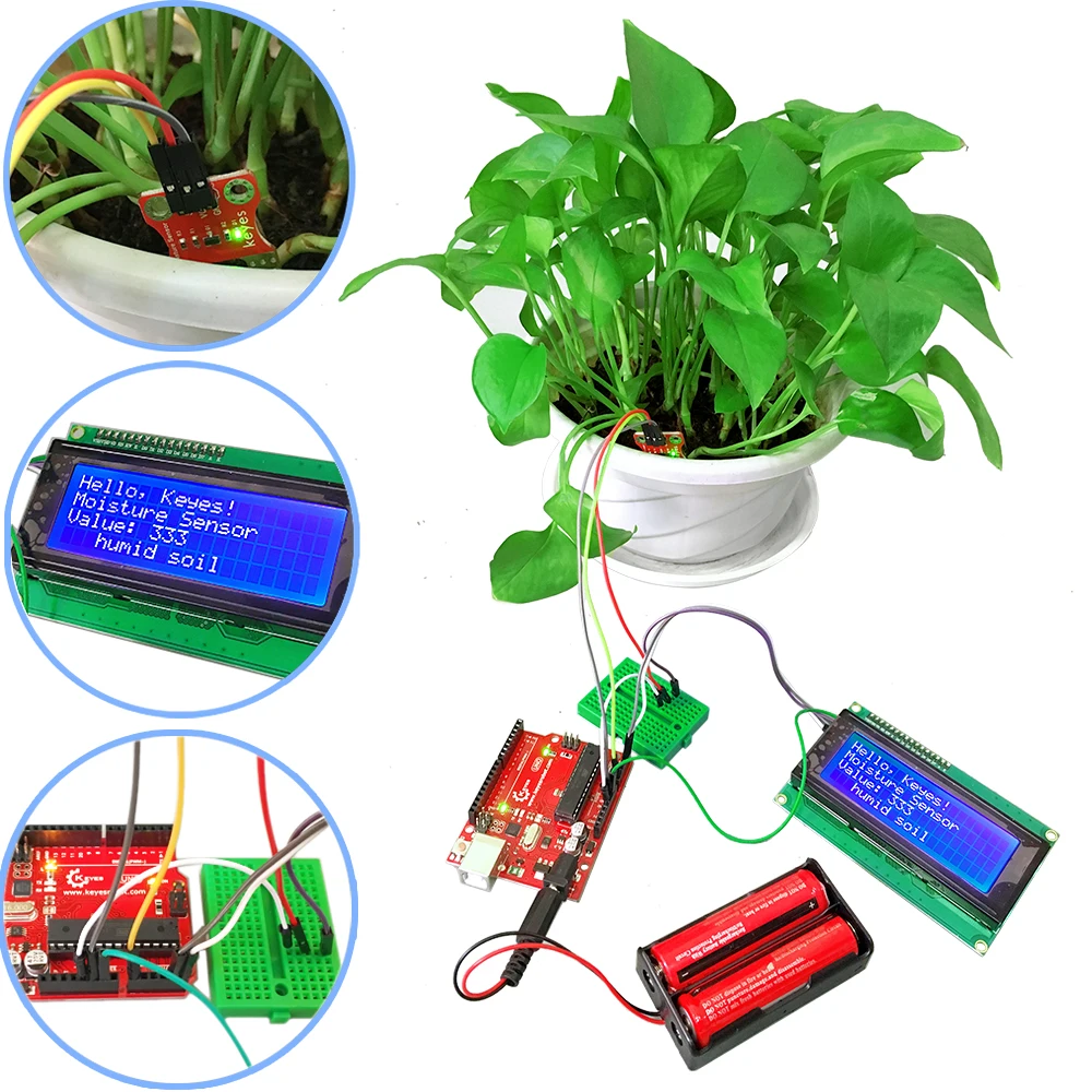KEYES датчик влажности почвы гигрометр Обнаружение влаги для Arduino/raspberry pi|moisture
