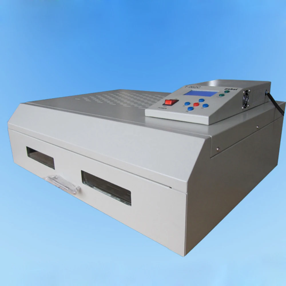 Паяльник PUHUI T962C паяльная станция с корпусом BGA устройство для переделки духовка