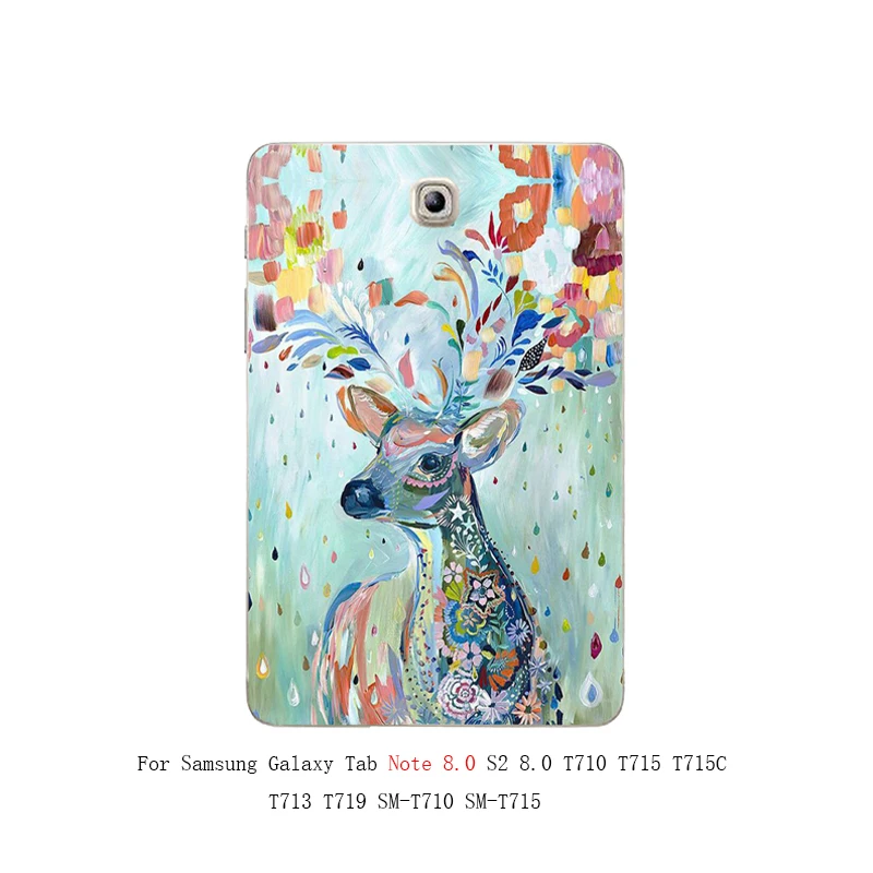 Чехол для планшета с рисунком для samsung Galaxy Tab E 9,6 S3 8,0 9,7 Note 10,1 Edition SM T560 T561 Tab S2 T810 TPU силиконовый чехол