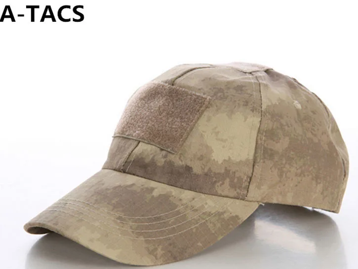 ATACS ROCOTACTICAL военные шапки камуфляж тактический армейский вентилятор бионический Кемпинг походная Кепка кадетский армейский вентилятор уличная Спортивная Кепка CP ACU ATACS - Цвет: ATACS